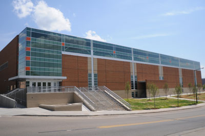 Allan Jones Aquatic Center exterior